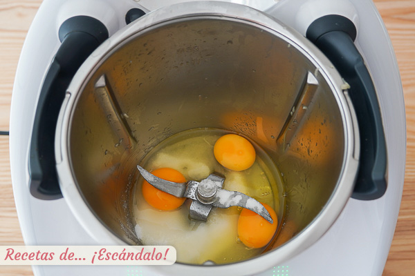 Huevos y azucar tarta manzana thermomix