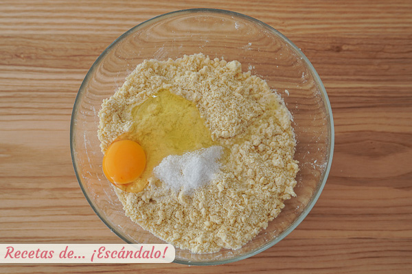 Ingredientes masa quebrada casera