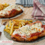 Milanesas de ternera a la napolitana