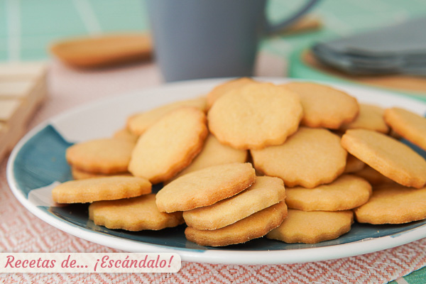 Receta de galletas de mantequilla en Thermomix, crujientes y sabrosas