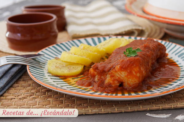 Receta de merluza a la vizcaína, un plato de pescado sencillo y tradicional