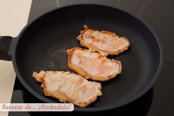 Lomo a la plancha casero serranito