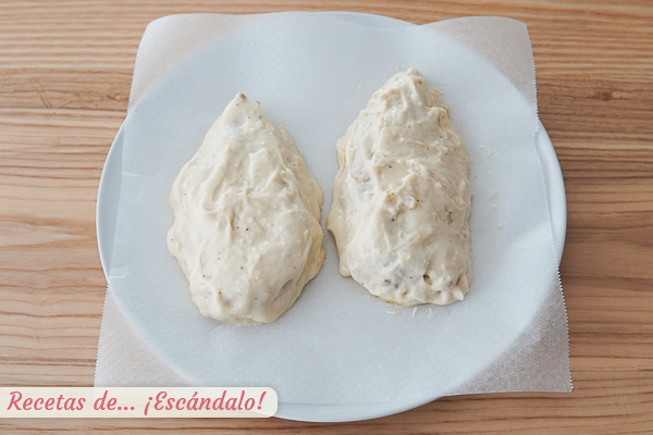 Pechugas de pollo con salsa villeroy