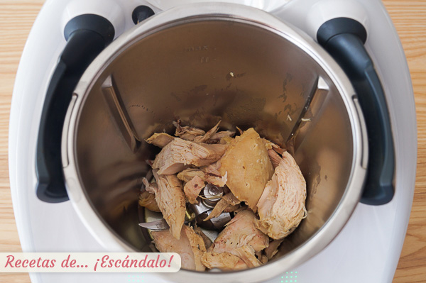 Pollo croquetas thermomix