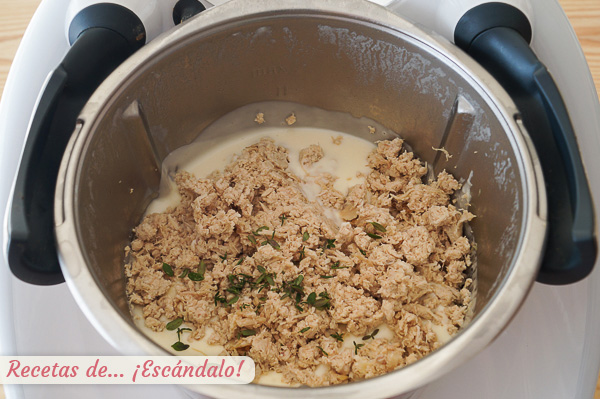 Pollo para bechamel croquetas