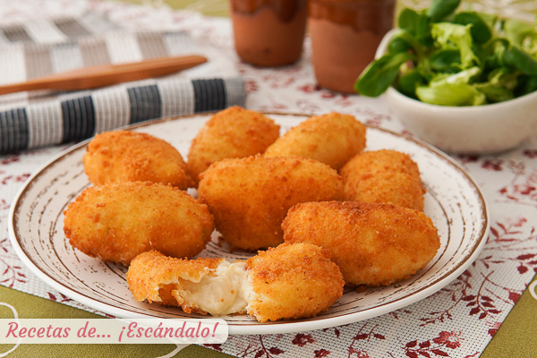 Receta de croquetas de pollo con Thermomix, las mas cremosas e irresistibles