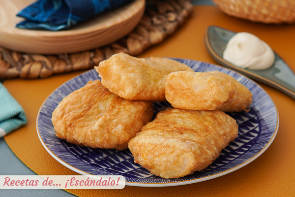 Receta de merluza a la romana rebozada y muy jugosa