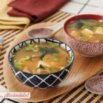 Sopa de miso con caldo dashi