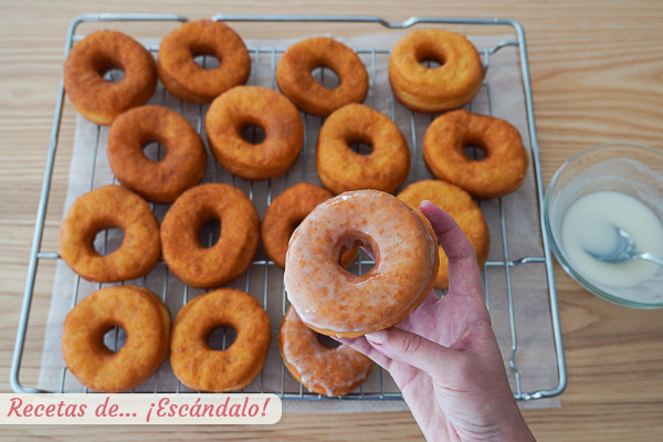 Donuts caseros glaseado thermomix