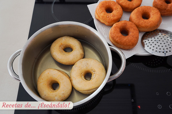 Freir donuts caseros thermomix