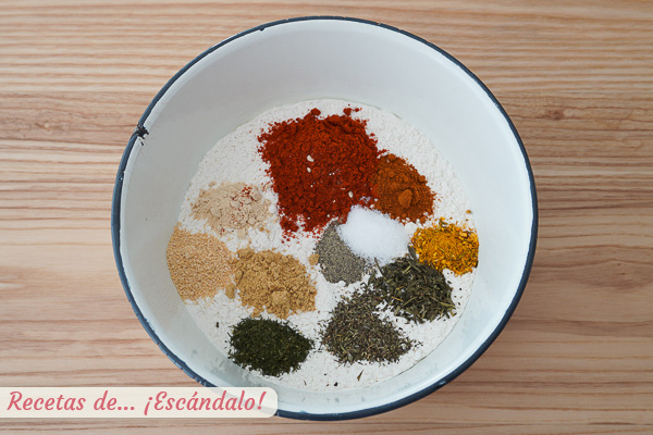 Ingredientes marinado pollo kentucky kfc