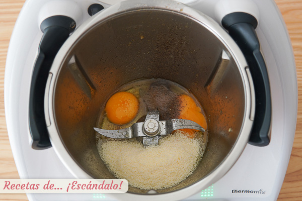 Ingredientes salsa carbonara tradicional thermomix