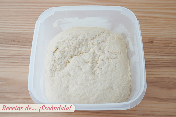 Masa fermentada pan de leche