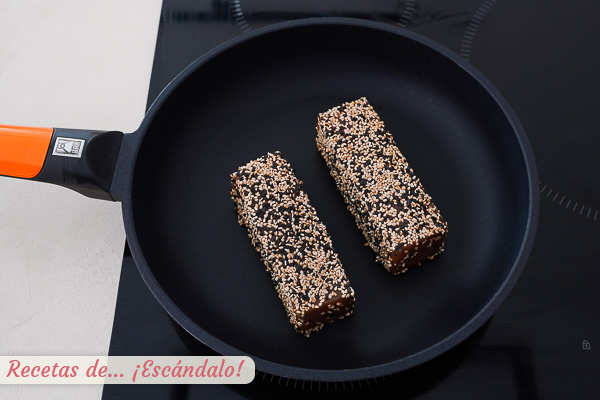 Tataki de atun a la plancha