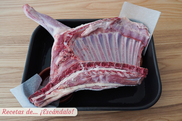 Como asar lechazo al horno