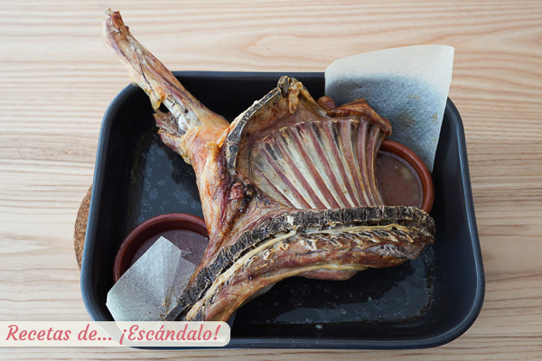 Lechazo al horno