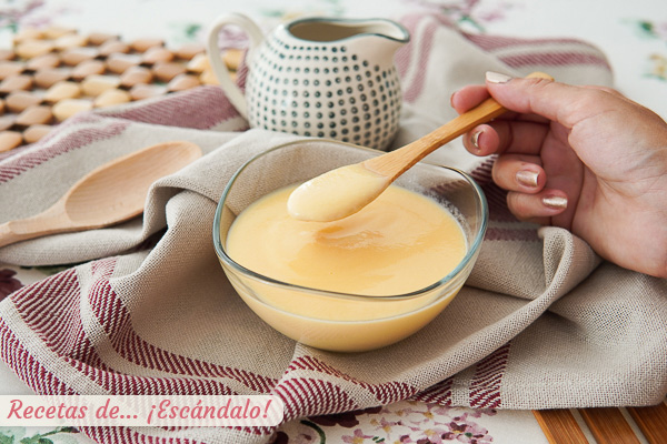 Como hacer crema inglesa casera y cremosa
