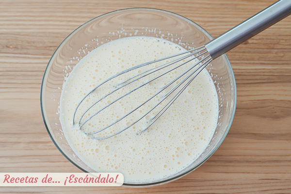Ingredientes crema inglesa tradicional casera