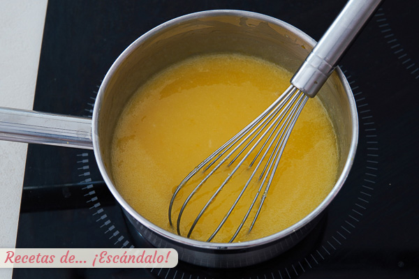 Lemon curd casera