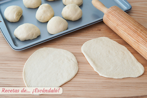 Pan naan casero