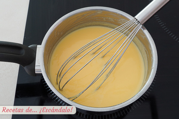 Receta de crema inglesa casera