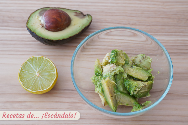 Aguacate alinado
