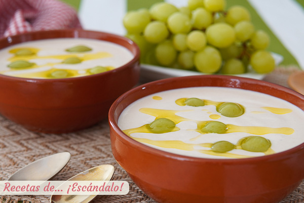 Ajoblanco thermomix casero
