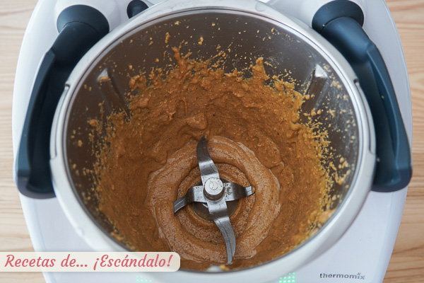 Avellanas trituradas nocilla nutella thermomix