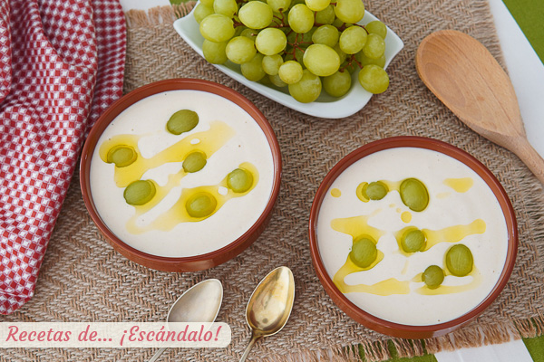 Como hacer ajoblanco con Thermomix, una sopa fria irresistible