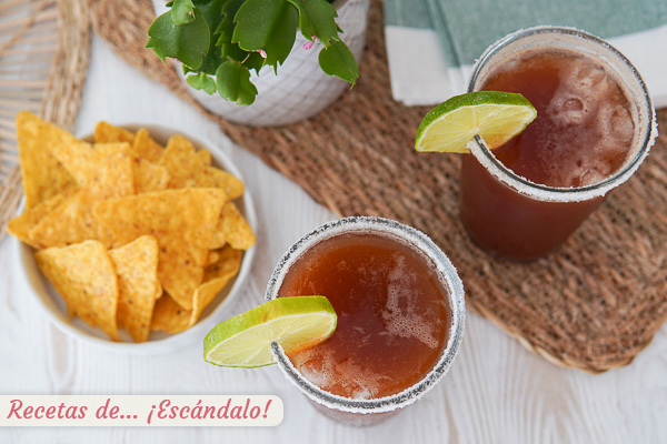 Como hacer michelada mexicana, un coctel tradicional con cerveza