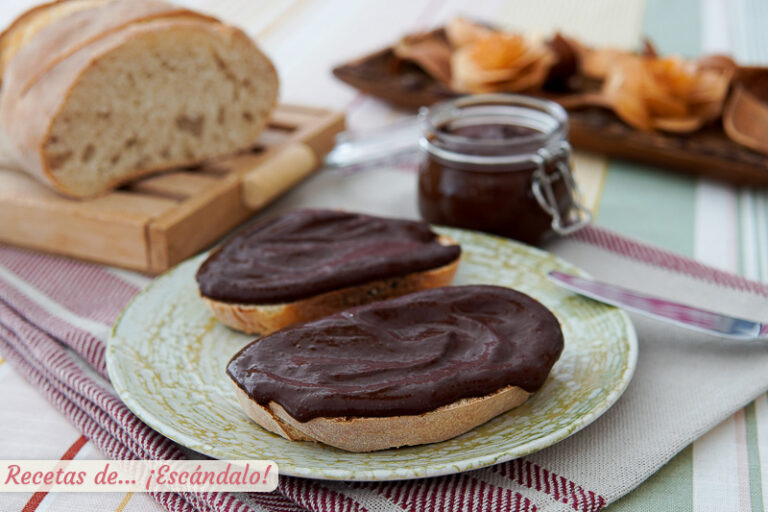 Cómo hacer Nocilla o Nutella con Thermomix (crema de cacao y avellanas)