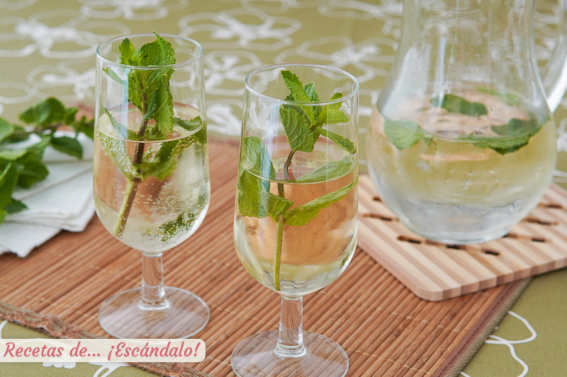 Rebujito, una bebida refrescante tipica de Andalucia