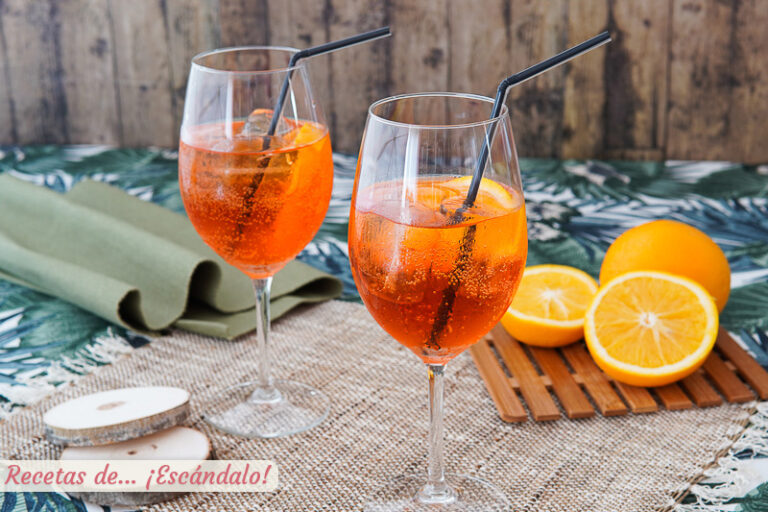 Aprende a preparar un Aperol Spritz, un cóctel italiano para el aperitivo