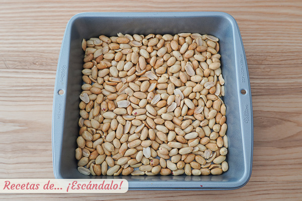 Cacahuetes pelados tostados