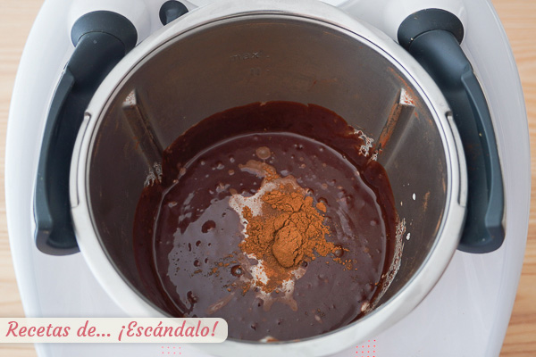 Canela salsa chocolate thermomix