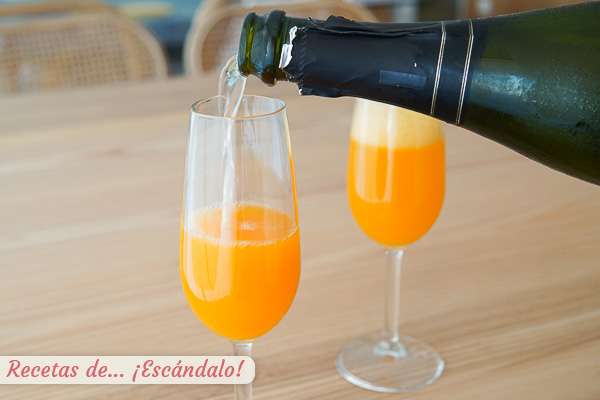 Cava o champan champagne coctel mimosa