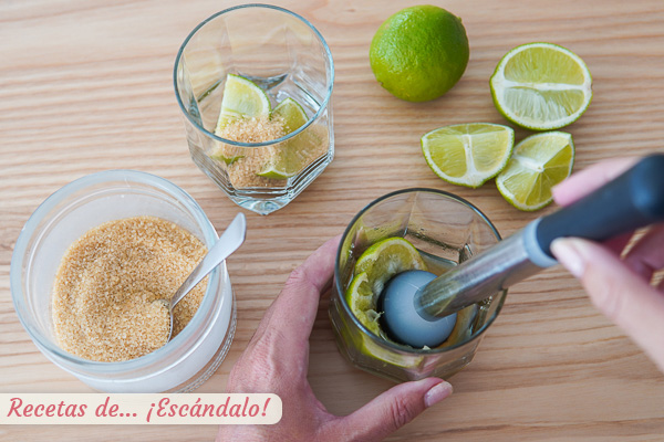 Como hacer caipiroska casero