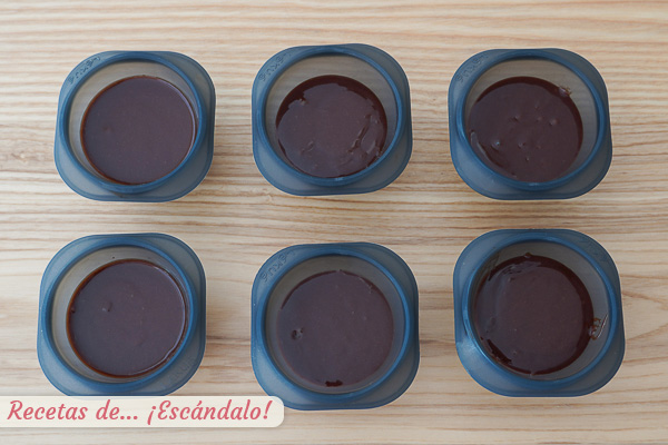 Coulant de chocolate casero thermomix