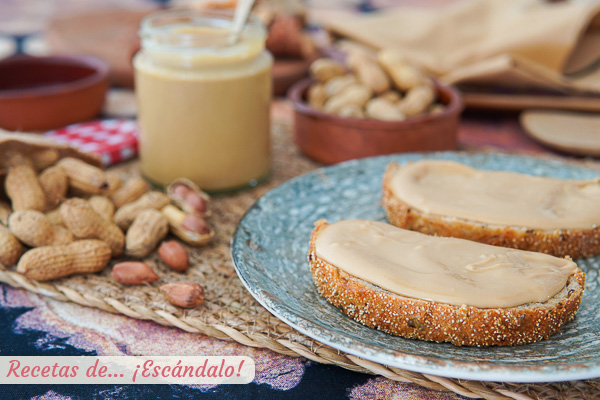 Crema de cacahuete o mantequilla de mani