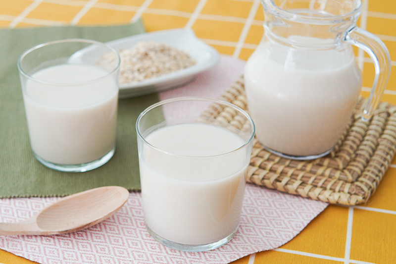 Leche o bebida de avena casera, muy facil