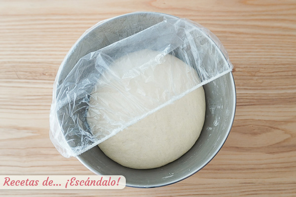 Masa de pizza fermentada