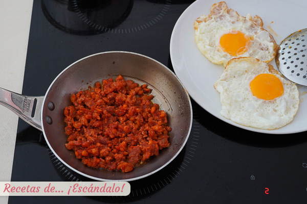 Picadillo de chorizo