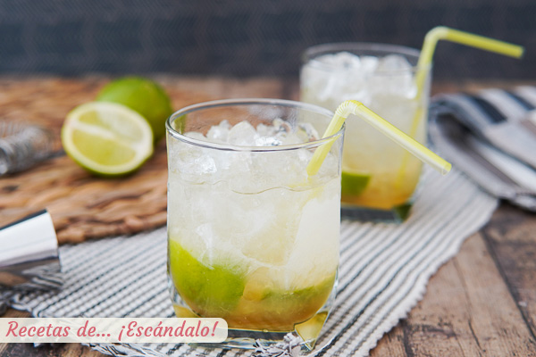 Receta de caipiroska, el coctel brasileno con vodka