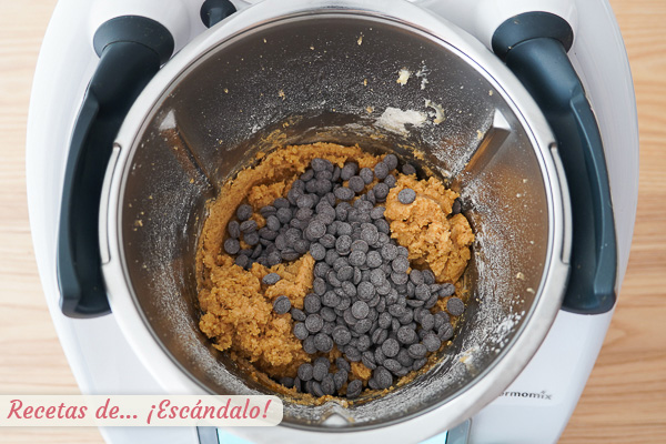 Chips de chocolate cookies thermomix
