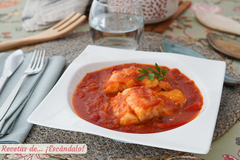 Bacalao a la riojana, receta tradicional con una salsa deliciosa