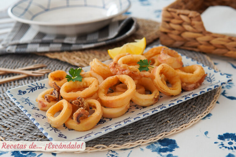 Prepara los calamares a la andaluza más ricos