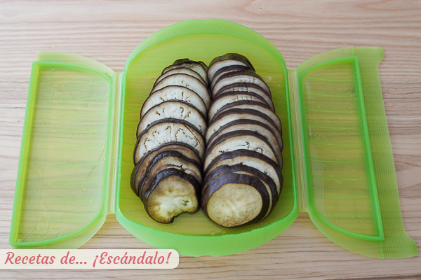 Como cocinar berenjenas en microondas