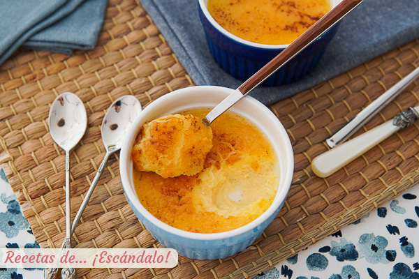 Creme brulee casera