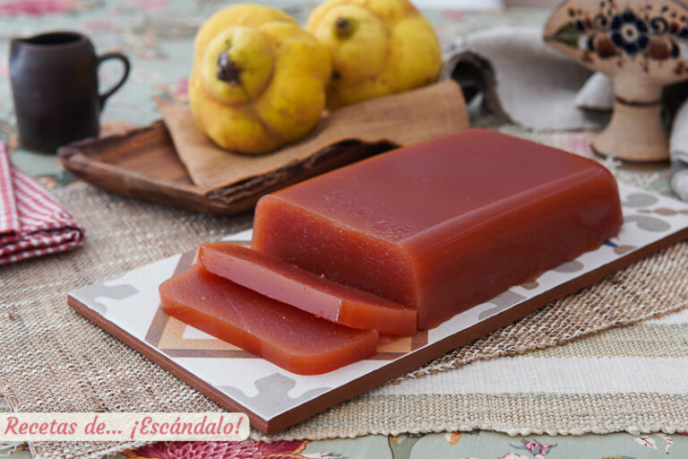 Cómo hacer dulce o carne de membrillo con Thermomix, de 10