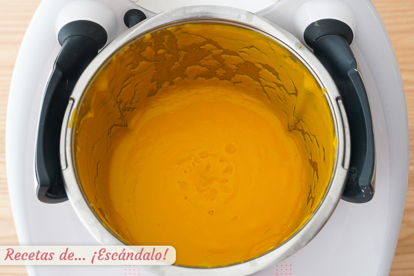 Pure de calabaza casero thermomix